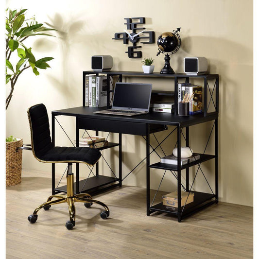 Amiel Writing / Music Recording Studio Desk, Black