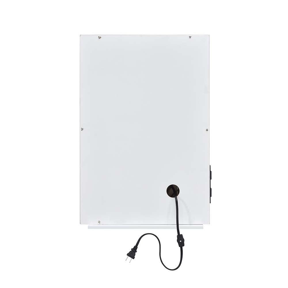 Asa Accent Mirror, White Finish