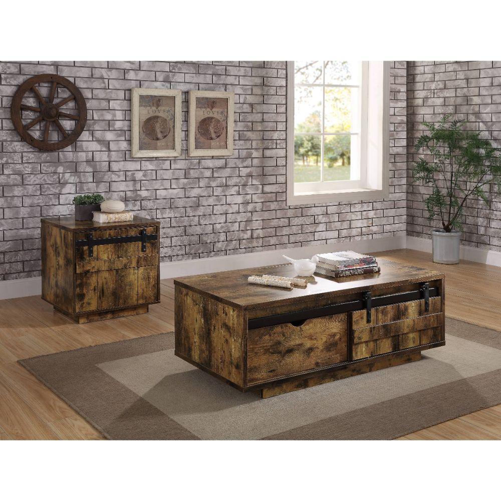 Bellarosa Coffee Table, Rustic Oak