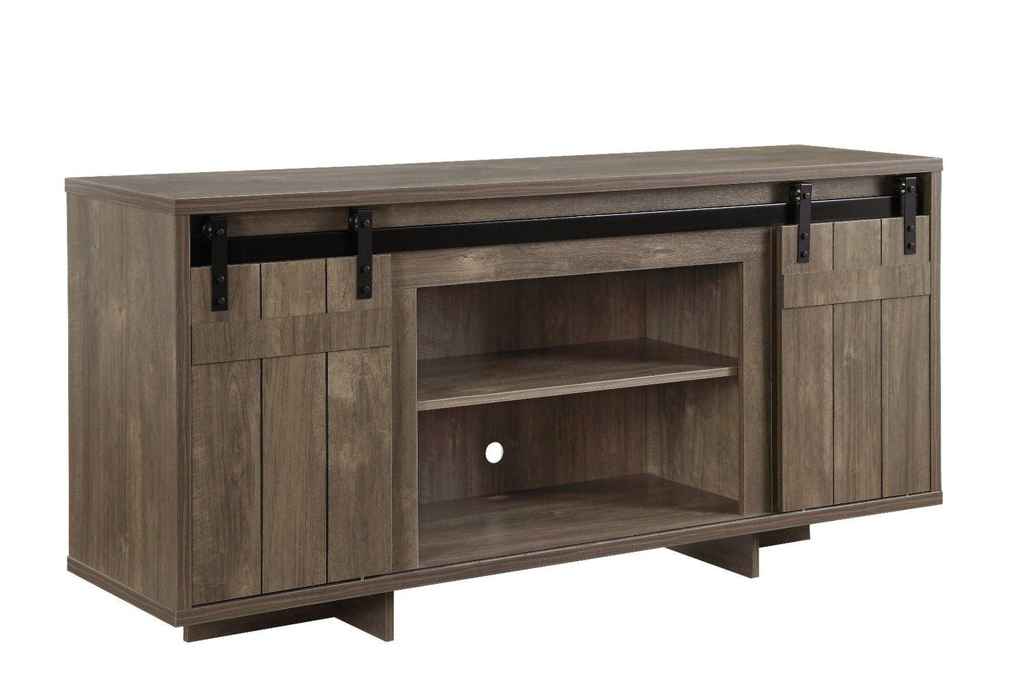 Bellarosa TV Stand, Gray Washed