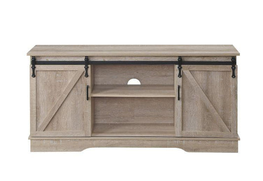 Bennet TV Stand, Oak Finish