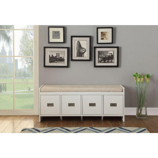 Baptis Bench with Storage
