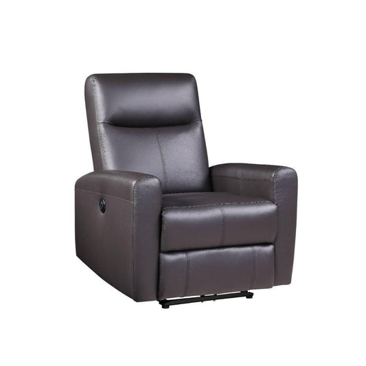 Blane Recliner (Power Motion), Brown Top Grain Leather Match