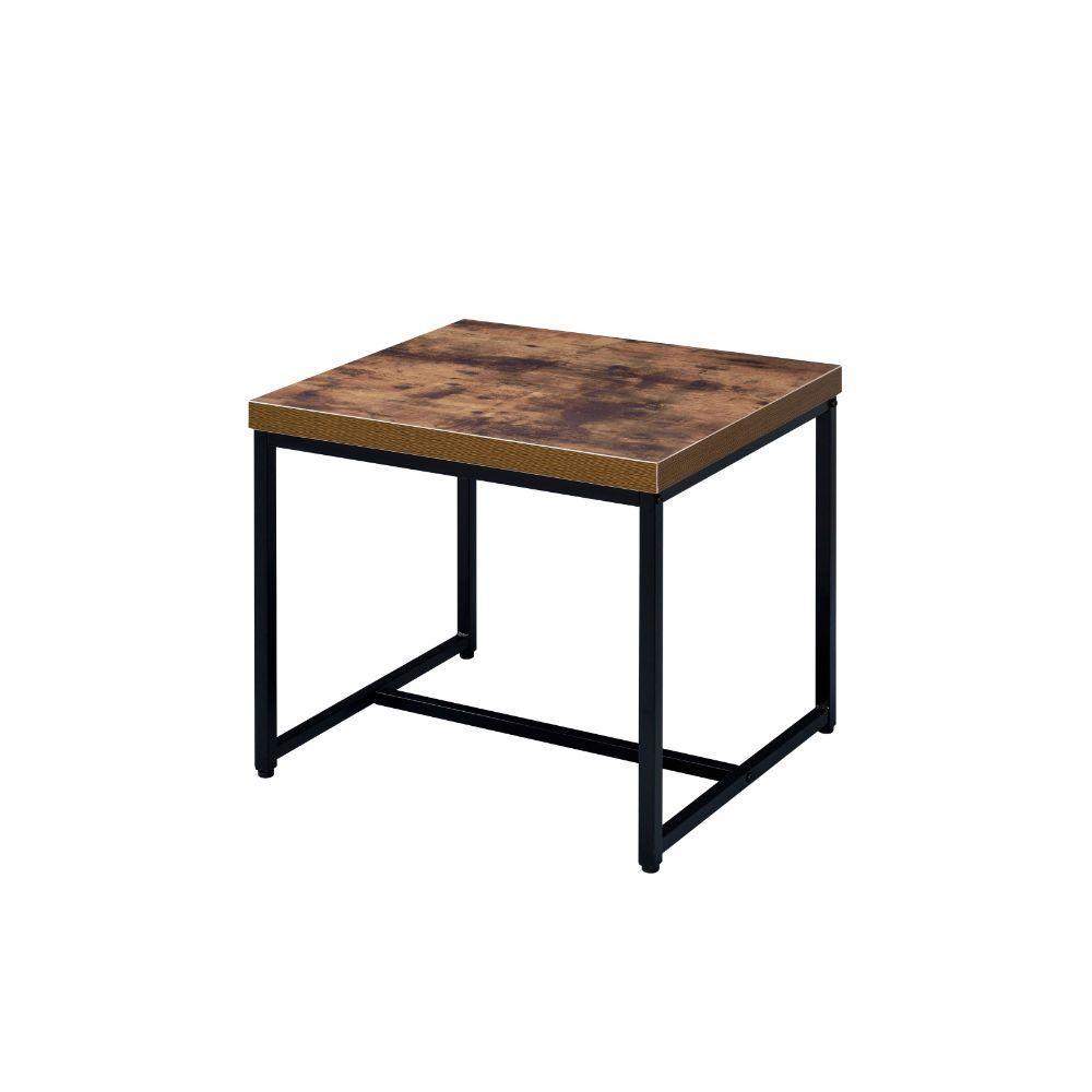 Bob End Table, Weathered Oak