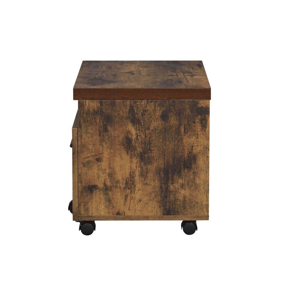 Bob File Cabinet, Weathered Oak
