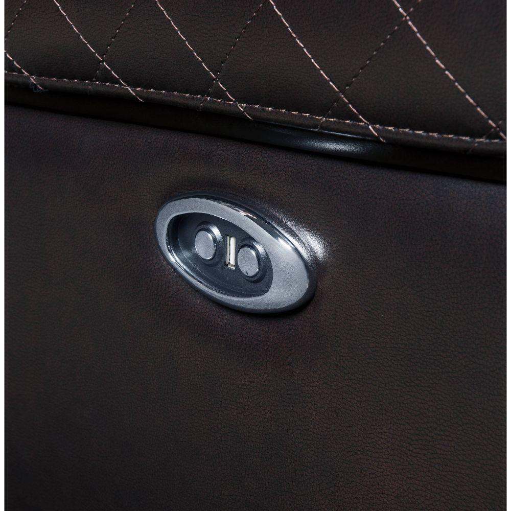 Braylon Power Motion Recliner, Brown