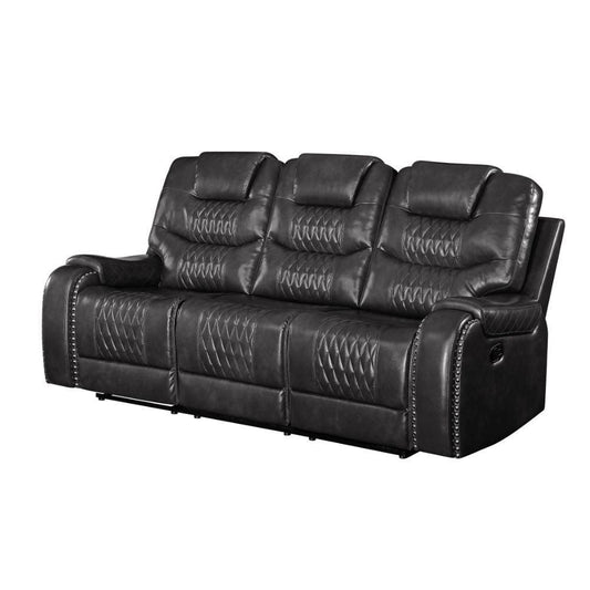 Braylon Motion Sofa, Black