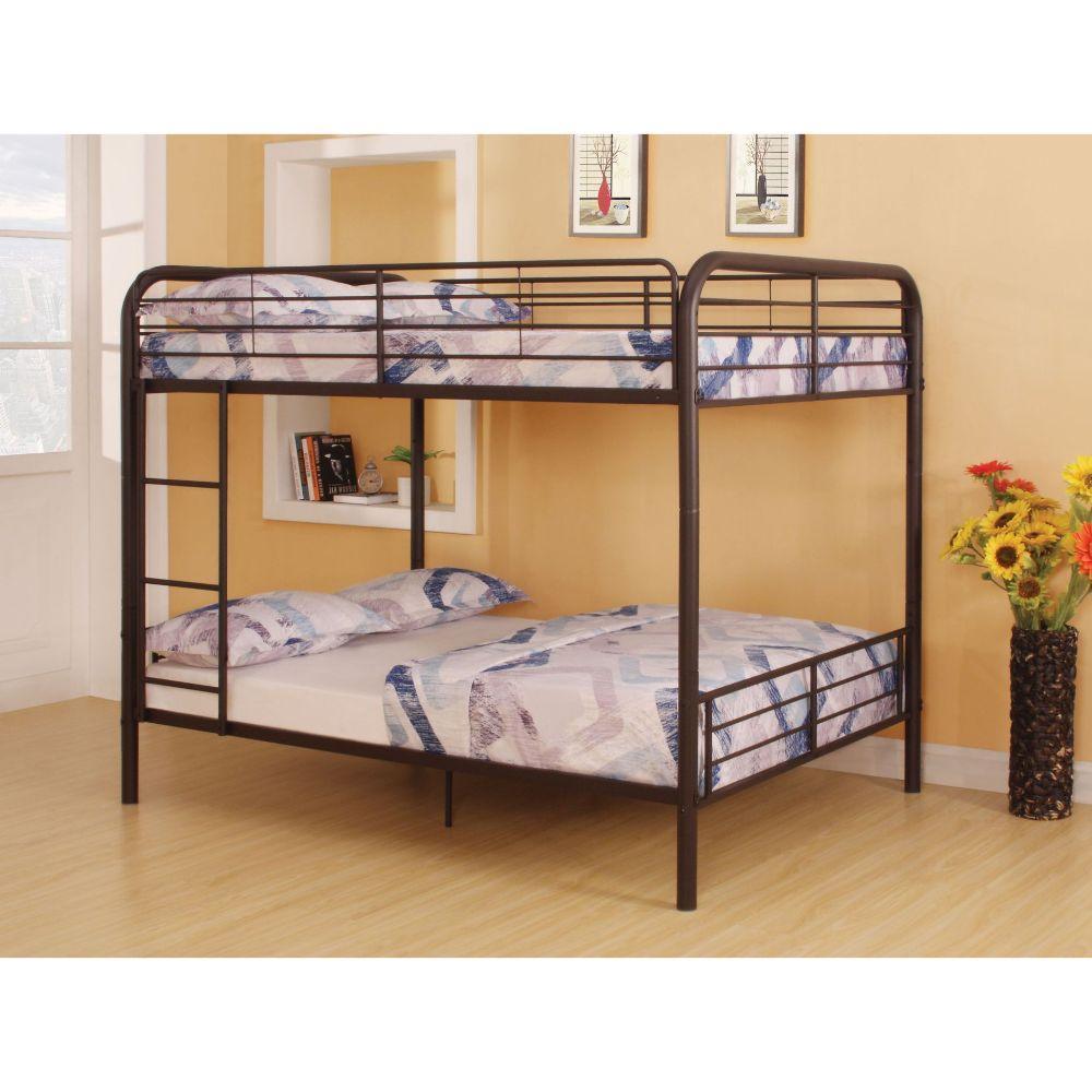Bristol Full/Full Bunk Bed, Dark Brown