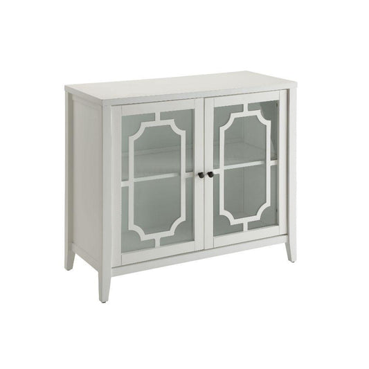 Ceara Console Cabinet, White Finish