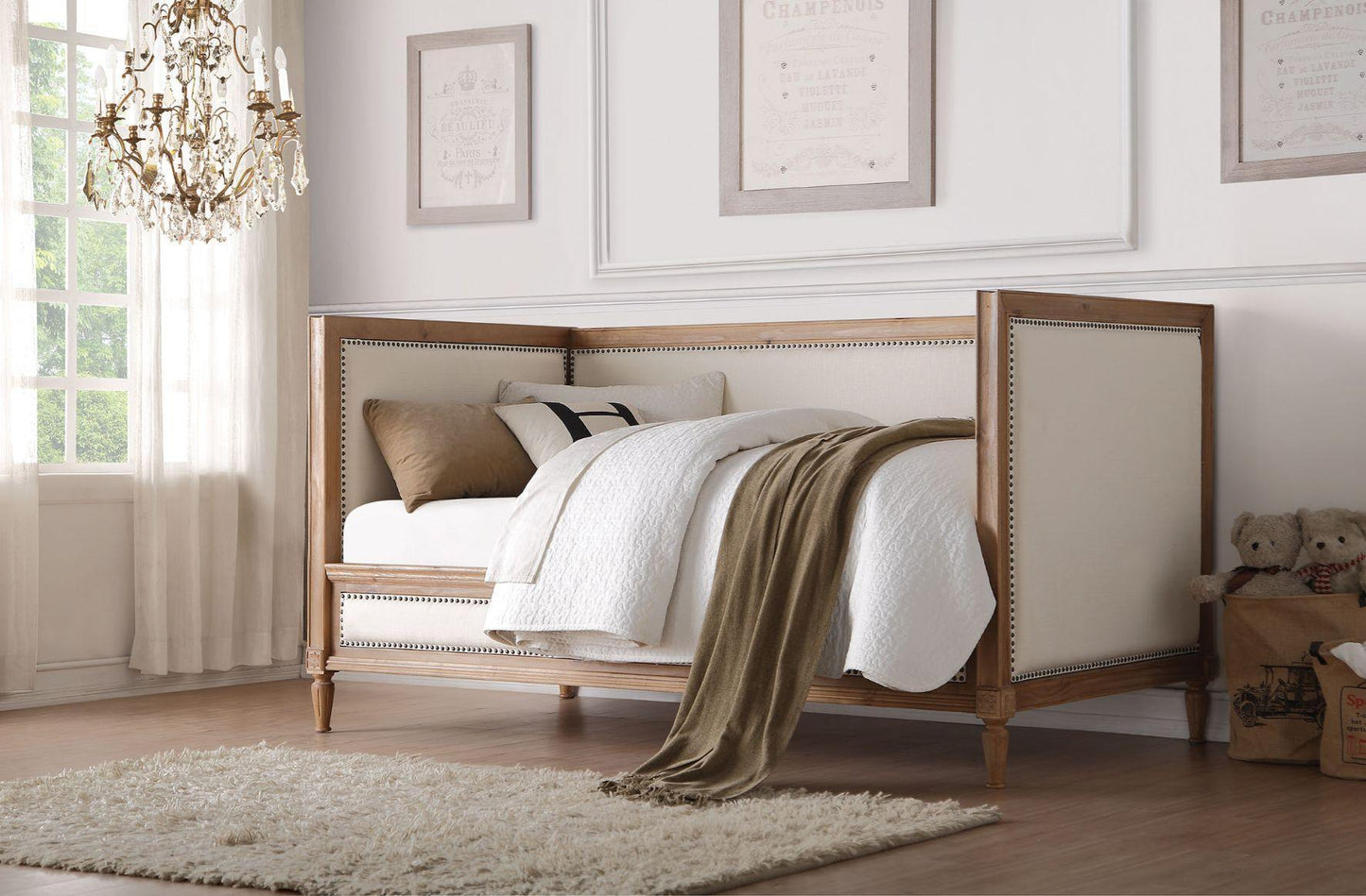 Charlton Daybed (Twin), Cream Linen