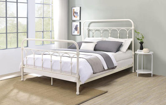 Citron Full Bed, White