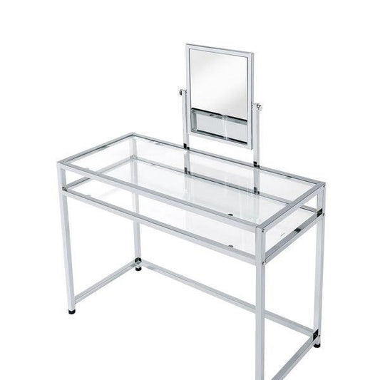Coleen Vanity Set, Chrome Finish