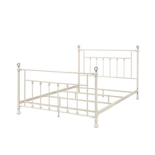Comet Queen Bed, White