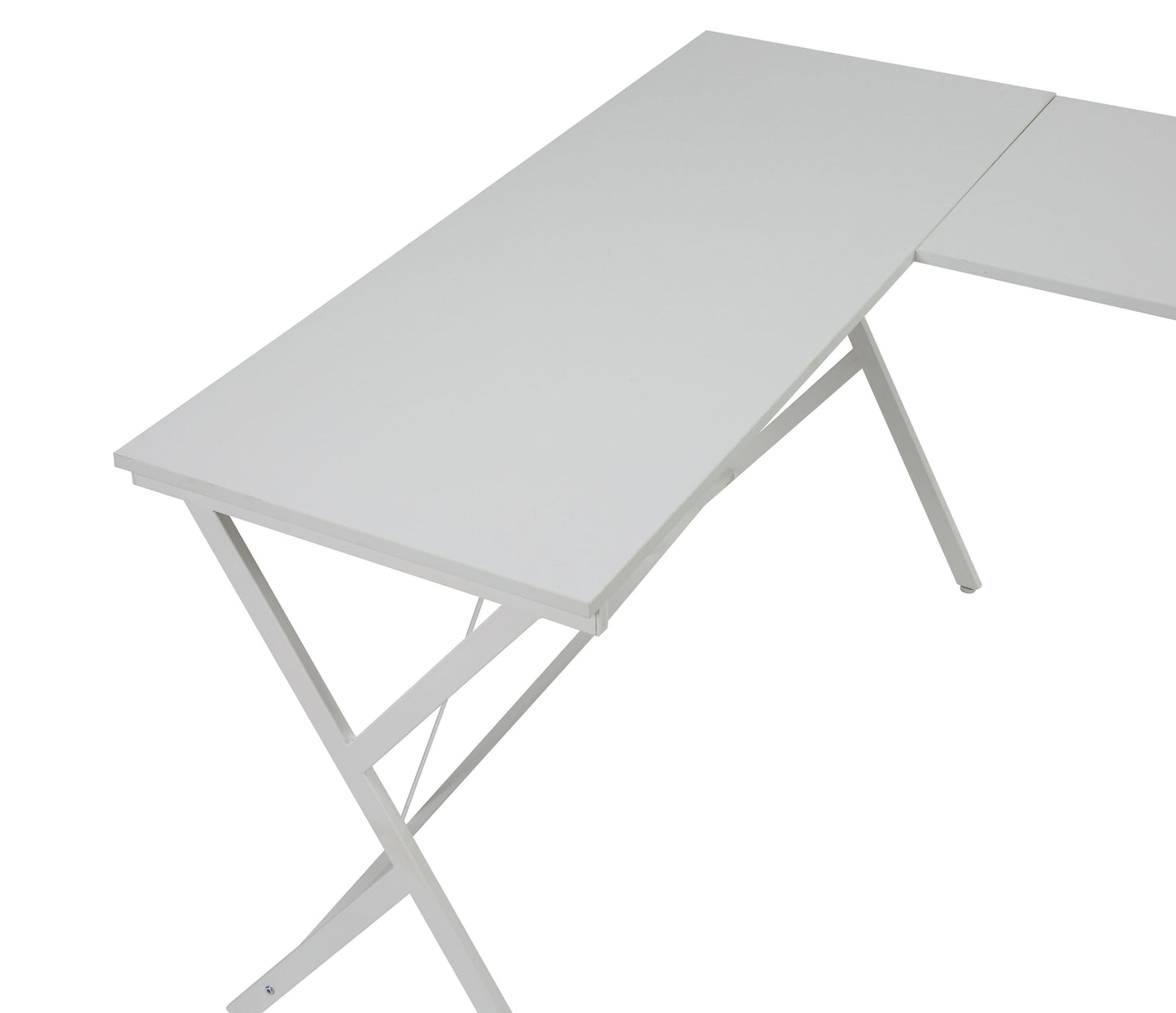 Demas Computer Desk, White Finish
