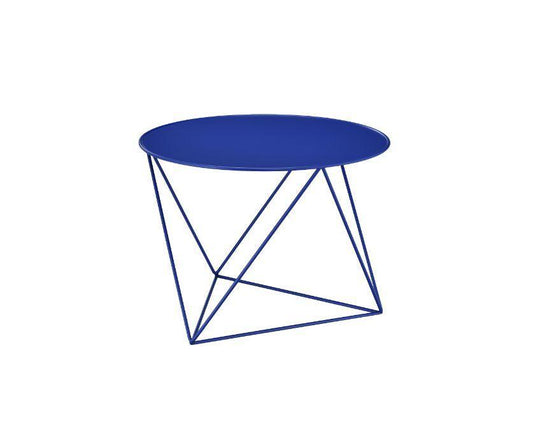 Epidia Accent Table, Blue