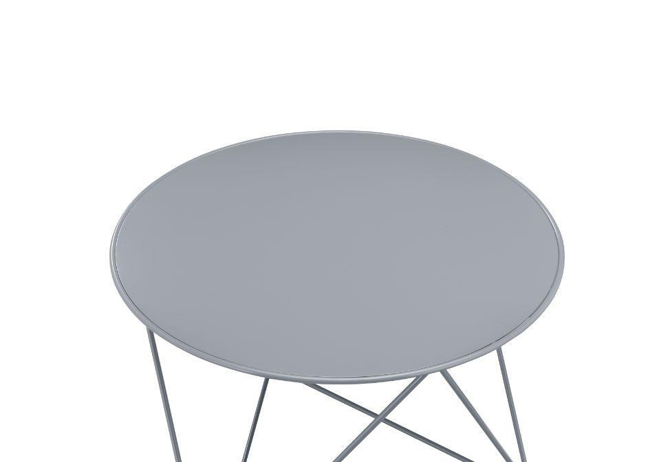 Epidia Accent Table, Gray