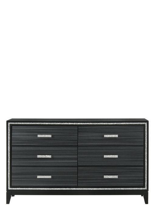 Haiden Dresser, Weathered Black Finish