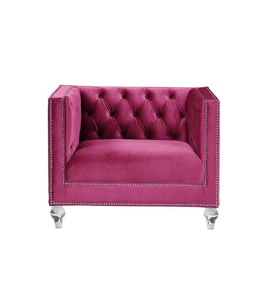 Heibero Chair, Burgundy