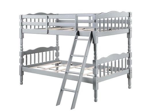 Homestead Twin/Twin Bunk Bed, Gray