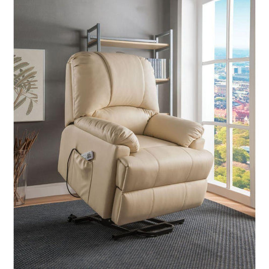 Ixora Recliner w/ Power Lift & Massage, Beige