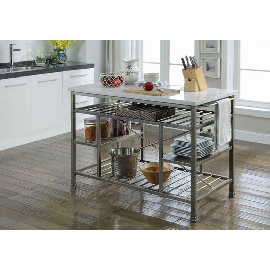 Lanzo Kitchen Island (Counter)