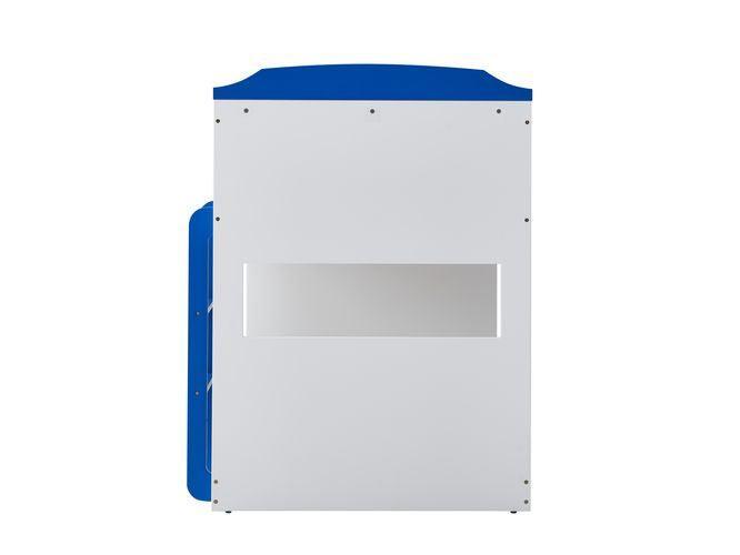 Neptune Twin/Twin Bunk Bed, Blue