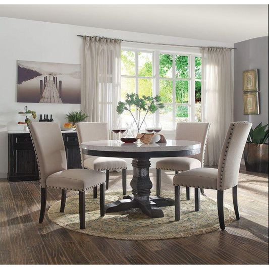 Nolan Dining Table w/Pedestal