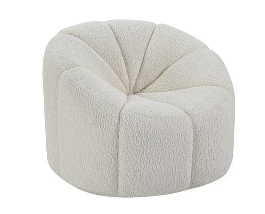 Osmash Chair w/Swivel, White