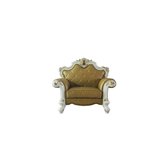 Picardy Chair w/ 1 Pillow, Antique Pearl