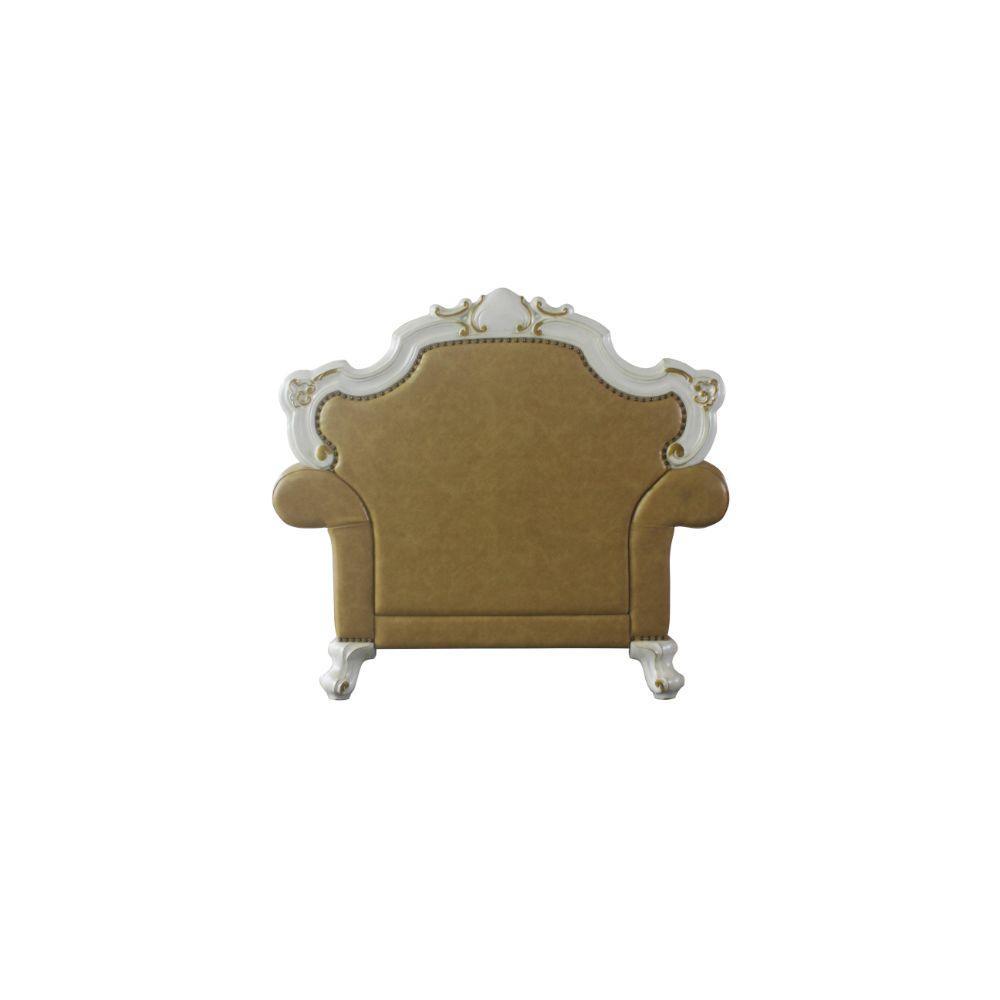 Picardy Chair w/ 1 Pillow, Antique Pearl