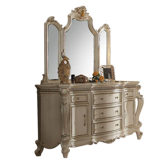 Picardy Dresser, Antique Pearl