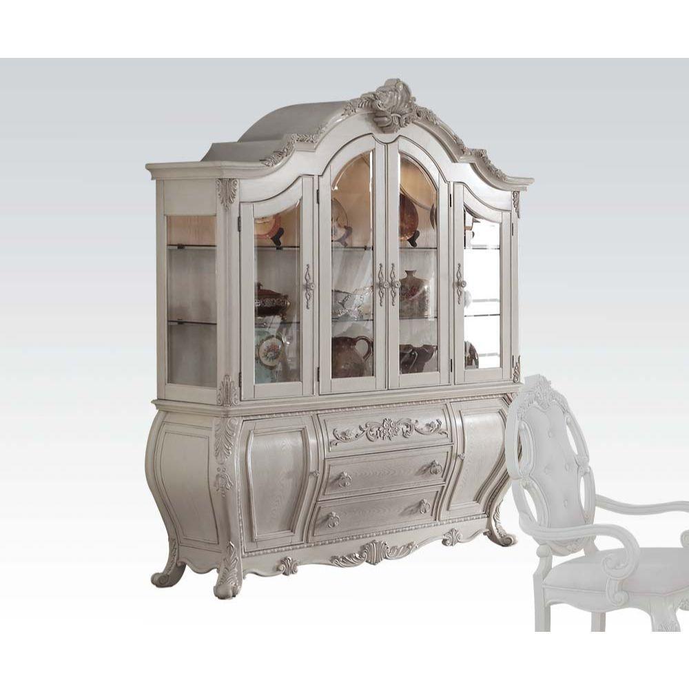 Ragenardus Hutch & Buffet, Antique White