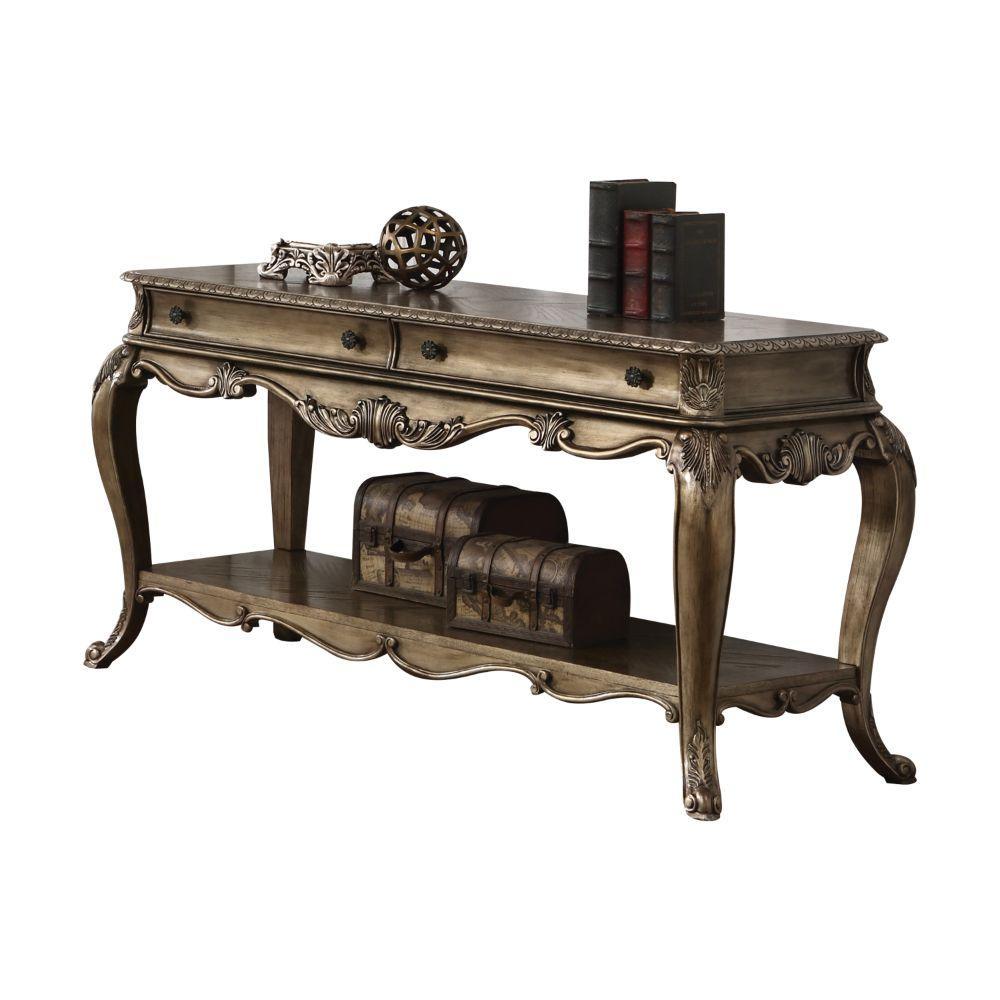 Ragenardus Sofa Table, Vintage Oak