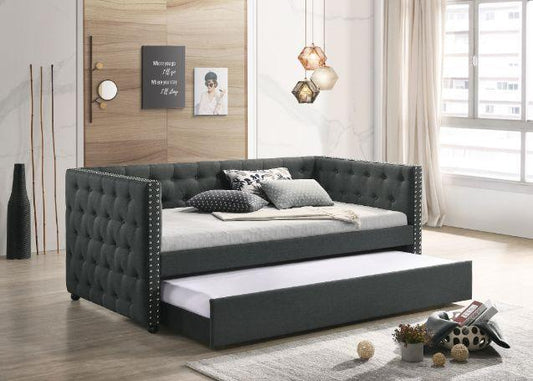 Romona Twin Daybed & Trundle, Gray
