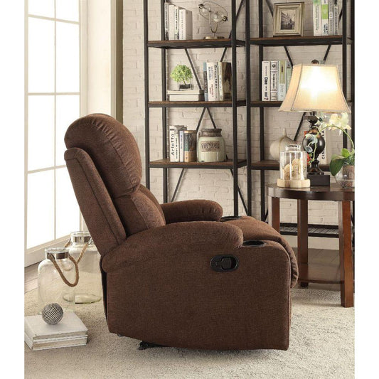 Rosia Motion Recliner, Chocolate
