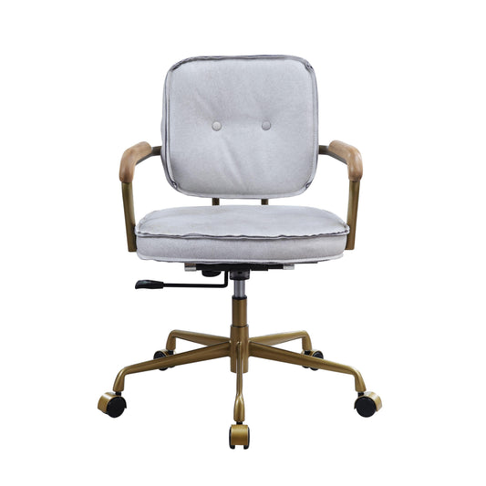 Siecross Office Chair, Vintage White