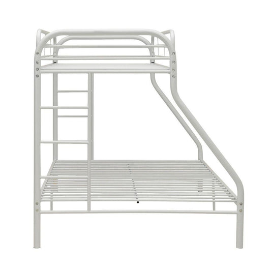 Tritan Twin XL/Queen Bunk Bed, White