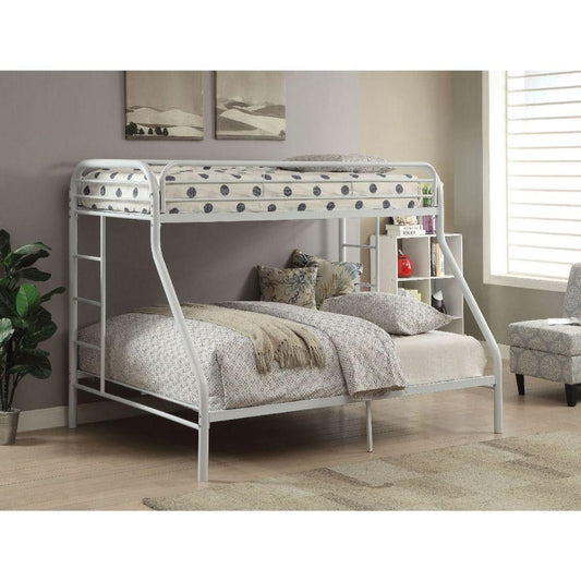 Tritan Twin XL/Queen Bunk Bed, White