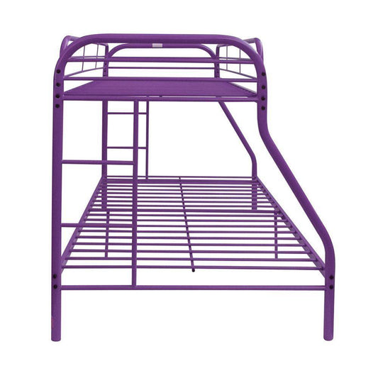 Tritan Twin/Full Bunk Bed, Purple