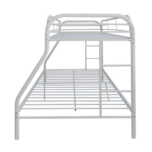 Tritan Twin/Full Bunk Bed, White