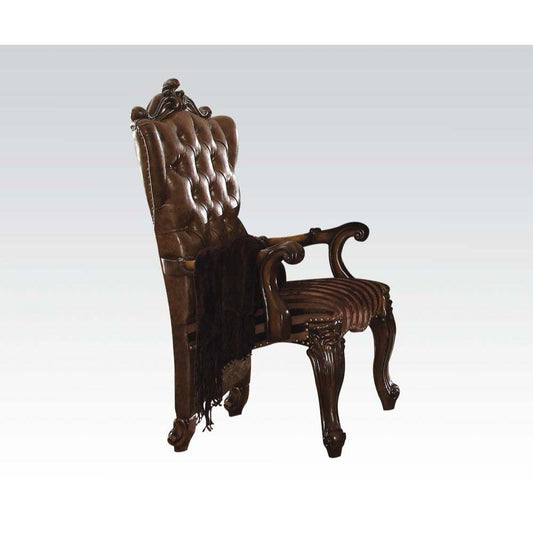 Versailles Arm Chair (Set-2), Two Tone Brown