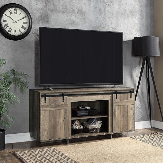 Bellarosa TV Stand, Gray Washed