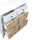 Flavius Console Cabinet, White
