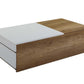 ACME Aafje Coffee Table, Oak & White Finish