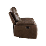 ACME Aashi Loveseat w/Console (Motion), Brown Leather-Gel Match