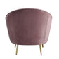 ACME Abey Chair, Pink Velvet