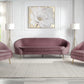 ACME Abey Chair, Pink Velvet