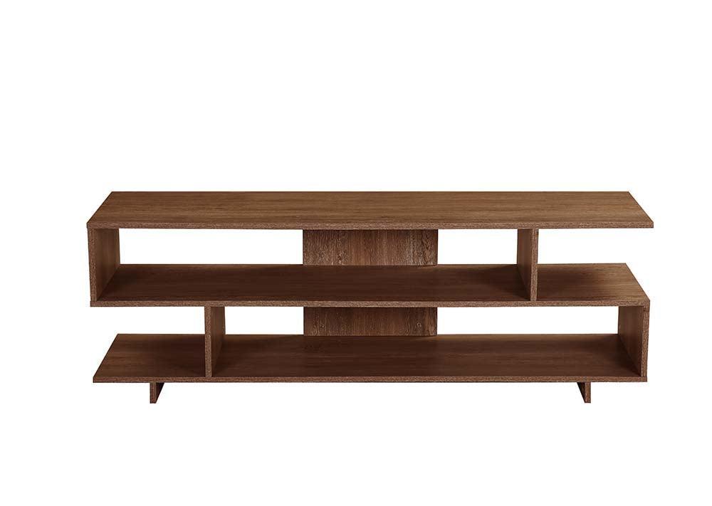 ACME Abhay TV Stand, Walnut Finish