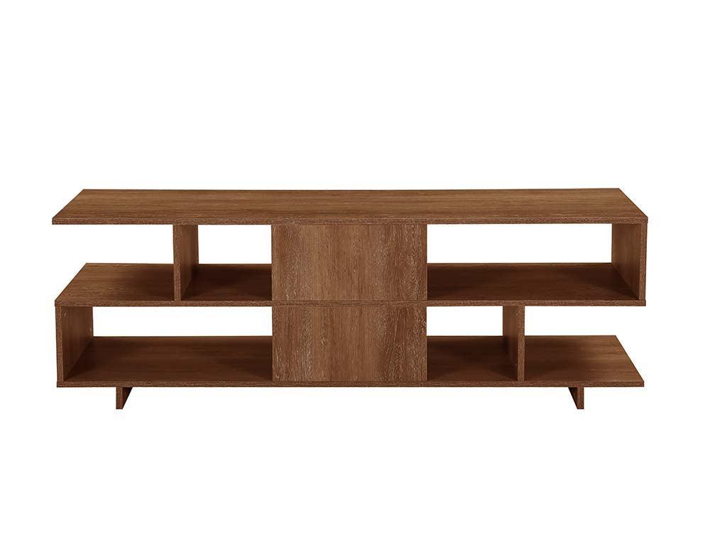 ACME Abhay TV Stand, Walnut Finish