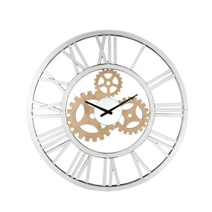 ACME Acilia Wall Clock, Mirrored